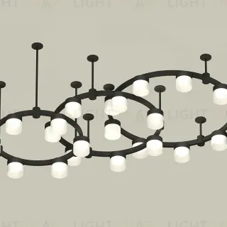 Комплект подвесного светильника Ambrella Light Techno Ring XR92222210 (A9222, A9227, C9233, C9242, C9238, C9232, N8402)