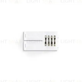 Соединитель прямой для светодиодной ленты 5050 12/24V (4 конт.) GS6201 (10шт) Ambrella Light Illumination GS6201