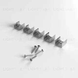 Клипса для силиконового профиля для светодиодной ленты (5 шт.) Elektrostandard Clip LL-2-ALP027 4690389217500 a071103