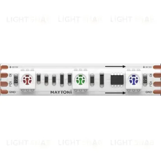 Светодиодная лента Maytoni Led Strip 12В 5050 14,4Вт/м RGB 5м IP 65 201243