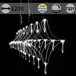 Подвесная люстра ILLUMICO IL0707-1200HX-34 Ether