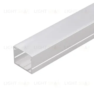 Профиль с экраном Arlight ARH-CH17-2000-ANOD (Алюминий) 055692