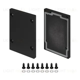 Заглушка Arlight IP-LINE-5475 BLACK глухая (Металл) 055283