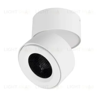Спот Arlight SP-POINT-SURFACE-R85-12W Warm3200-MIX (WH, 15 deg, 230V) (IP20 Металл) 058614