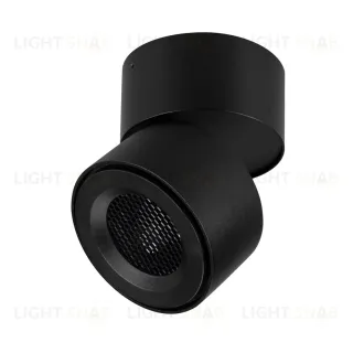 Спот Arlight SP-POINT-SURFACE-R85-12W Warm3200-MIX (BK, 15 deg, 230V) (IP20 Металл) 058607