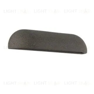 Уличный настенный светильник Arlight SP-BULFIN-WALL-L365-10W Warm3000 (BK, 120 deg, 230V) (IP65 Бетон) 051042