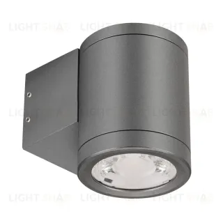 Уличный настенный светильник Arlight LGD-RAY-WALL-R65-9W Warm3000 (GR, 23 deg, 230V) (IP65 Металл) 038153(1)