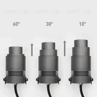 Уличный светильник Arlight ALT-RAY-ZOOM-R61-12W Warm3000 (DG, 10-60 deg, 230V) (IP67 Металл) 026447(2)