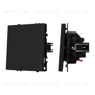 Механизм выключателя одноклавишный проходной Arlight SWT-NOBE-MKP1-SFPL-BK (230V, 10A) 054246