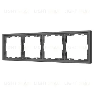 Рамка пластиковая Arlight FRM-NOBE-SFPL-4-GR 054226