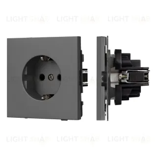 Механизм электрической розетки Arlight SCT-NOBE-MEU1-SFPL-GR (230V, 16A) 054279