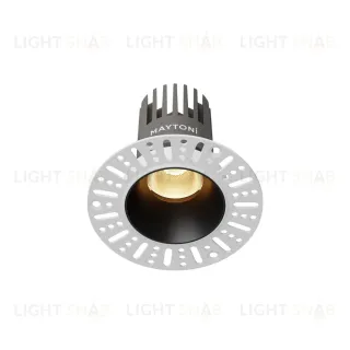 Встраиваемый светильник Maytoni Technical Dip DL124-10W-2.7K-TRS-B