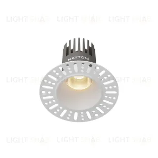 Встраиваемый светильник Maytoni Technical Dip DL124-10W-3K-TRS-W