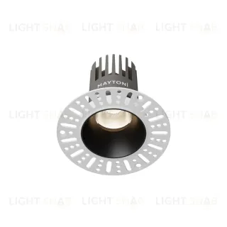 Встраиваемый светильник Maytoni Technical Dip DL124-10W-4K-TRS-B