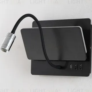 Бра Crystal Lux DUO AP9W LED BL