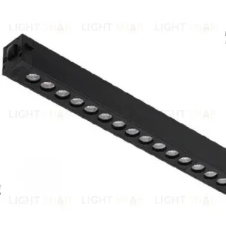 Трековый однофазный светильник AM Group Plain Opal AM580 9W 4000K BK