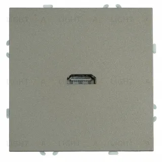 Розетка HDMI 2.0 Type A (механизм) Stekker Эмили RST00-5118-09 антрацит soft touch 50168