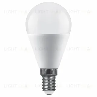 Лампа светодиодная Feron LB-990 шар матовый E14 15W 175-265V 4000K 52079