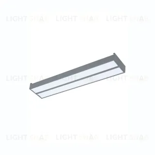 Светодиодная панель Uniel ULO-K15A 2x20W/4000K/L50 IP44 LIGHT GREY UL-00012585