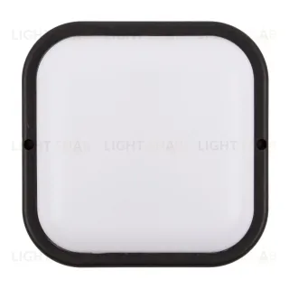 Накладной светильник влагозащищенный Volpe ULW-Q229 18W/4000K IP65 BLACK UL-00013194