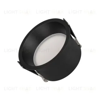 Встраиваемый светильник даунлайт Arlight MS-BREEZE-BUILT-R82-9W Warm2700 (BK, 80 deg, 230V) (IP20 Металл) 054715