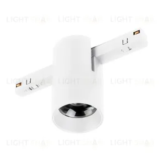 Трековый магнитный светильник Arlight MAG-ORIENT-AXIO-R60-15W Day4000 (WH, 24 deg, 48V) (IP20 Металл) 059255