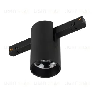 Трековый магнитный светильник Arlight MAG-ORIENT-AXIO-R60-15W Warm3000 (BK, 24 deg, 48V) (IP20 Металл) 059257