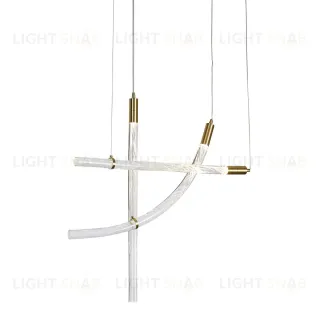 Подвесной светильник Delight Collection OD2412 OD2412-3 gold/clear