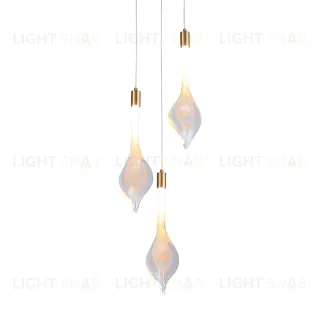 Подвесной светильник Delight Collection P98066-3 antique brass