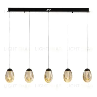 Подвесной светильник Delight Collection MD25090022-5B matt black/champagne