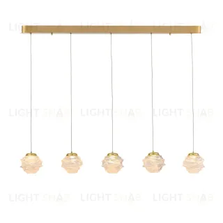 Подвесной светильник Delight Collection MD25030003-5B gold/clear
