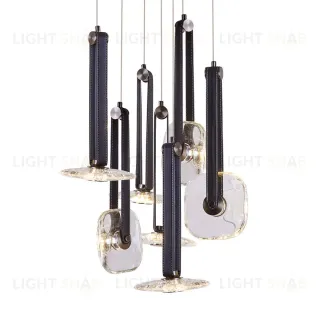 Подвесной светильник Delight Collection OD2553-7 black/clear