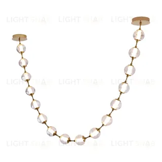 Подвесной светильник Delight Collection OD2437A-16 brass/clear