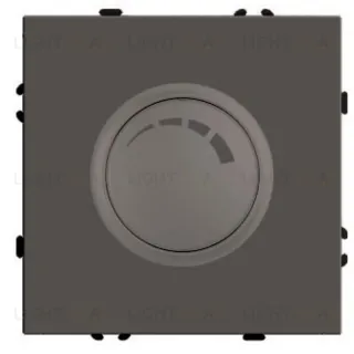 Выключатель диммирующий (механизм) Stekker Эмили RSW10-5106-09 антрацит soft touch 49920