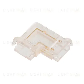 Коннектор угловой для ленты COB CCT шириной 10мм, комплект 3шт WOLTA WLS-3PIN-CCT-COB-10MM-L