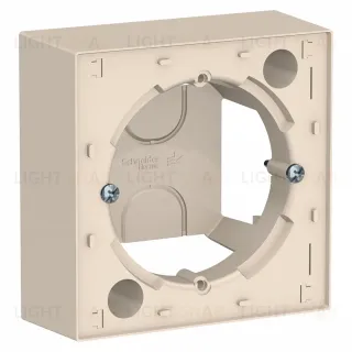 Коробка для наружного монтажа Systeme Electric AtlasDesign Беж ATN000200