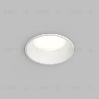 Точечный встраиваемый влагозащищенный светильник Denkirs Trim DK2450-WH