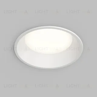 Точечный встраиваемый влагозащищенный светильник Denkirs Trim DK2452-WH