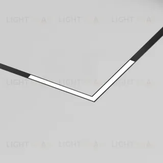 Трековый угловой светильник Denkirs Smart Linear Zigbee DK8314-BK