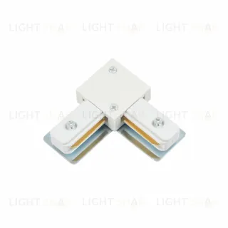 Коннектор угловой для однофазного шинопровода Myfar Accessories for Single MT0101-CL-W