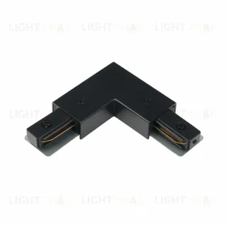 Коннектор угловой с вводом питания для однофазного шинопровода Myfar Accessories for Single MT0101-CLP-B