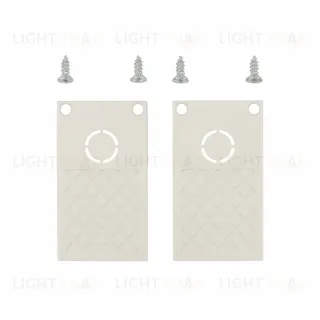 Заглушка торцевая для встраиваемого магнитного шинопровода Myfar Accessories for MagLine 23 MT0202-EC-W