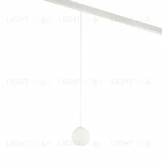 Трековый магнитный светильник Myfar Sphere MT0223-10W3K-S-W