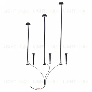 Ландшафтный светильник Arte Lamp Motus A1081PA-3BK