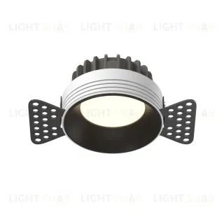 Встраиваемый светильник Maytoni Technical Okno DL055-8W3-4-6K-TRS-B