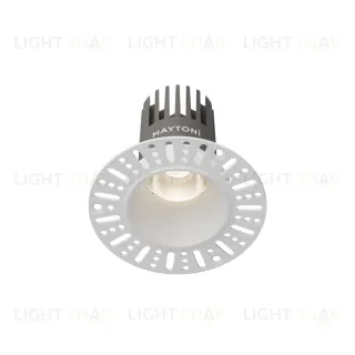 Встраиваемый светильник Maytoni Technical Dip DL124-10W-4K-TRS-W