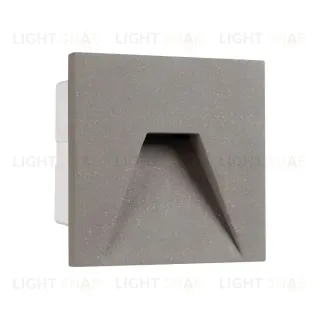 Светильник для ступеней Arlight LT-TIE-S100-3W Warm3000 (GR, 75x30 deg, 230V) (IP65 Бетон) 050875