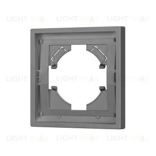 Рамка пластиковая на 1 пост Arlight FRM-TENDO-PL-1-GR 053837