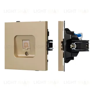 Механизм компьютерной розетки Arlight SCT-TENDO-MPC1-SFPL-GD (RJ-45, CAT6) 054592