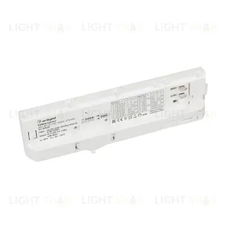 Блок питания для трековых систем Arlight ARJ-SP-42-PFC-TRIAC-4TR-WH (42W, 9-40V, 0.3-1.05A) (IP20 Пластик) 055220